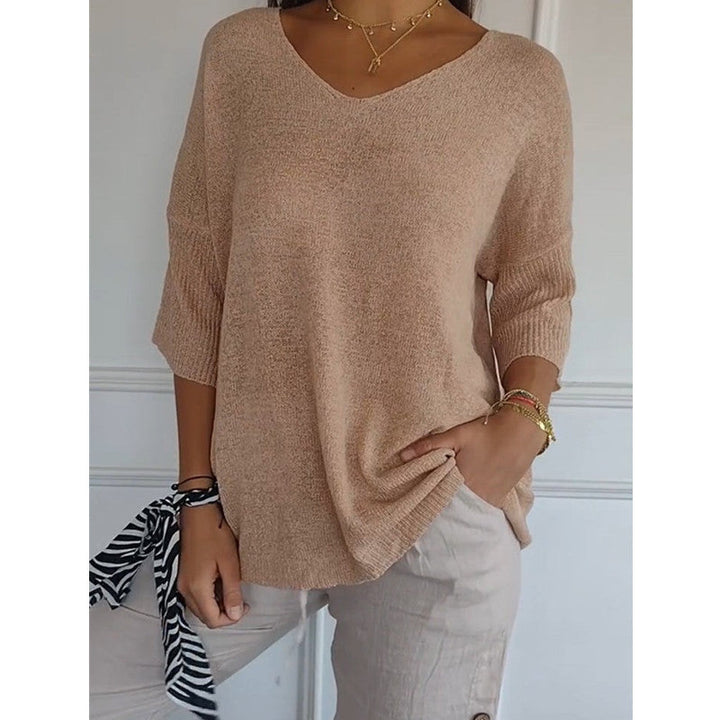 LEA | V-AUSSCHNITT-PULLOVER