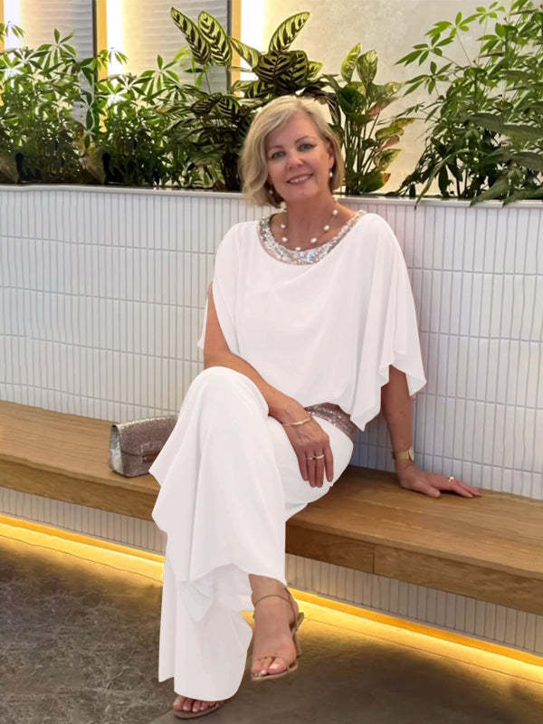 LIV | PAILLETTEN-BESTEHTENDES ZWEITEILER-SET